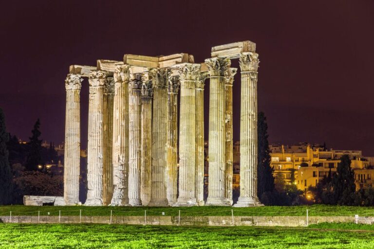 Temple of Olympian Zeus in Athens